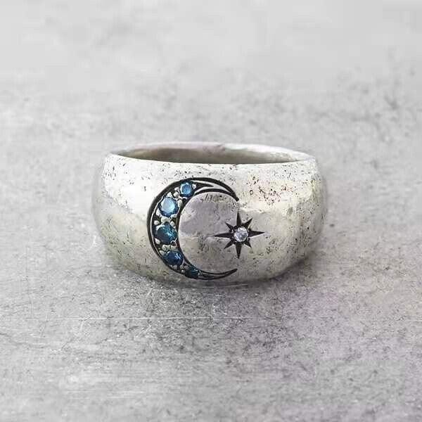 Lidia | Star-Moon Ring