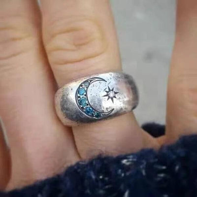 Lidia | Star-Moon Ring