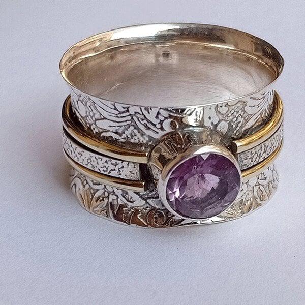 Alba | Bohemian Crystal Meditation Ring