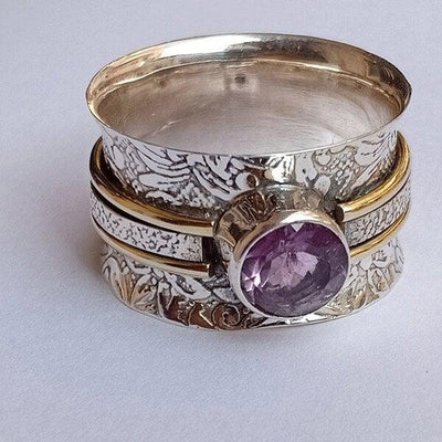 Alba | Bohemian Crystal Meditation Ring