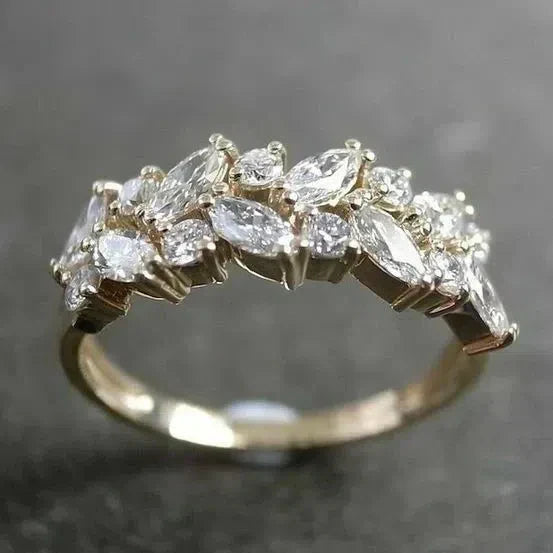 Paulina | Vintage silver flower ring