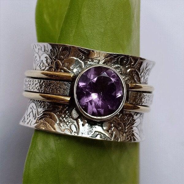 Alba | Bohemian Crystal Meditation Ring