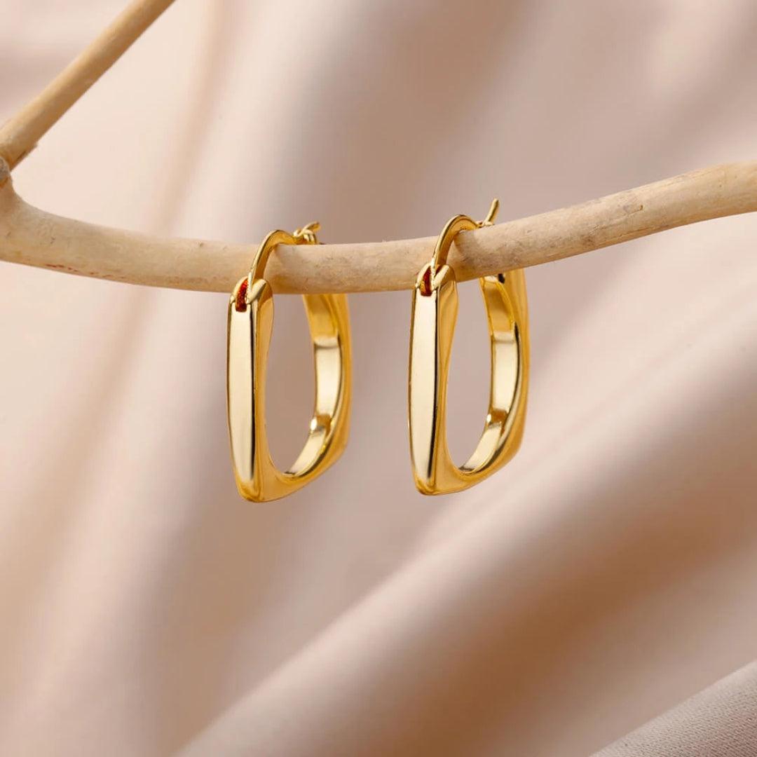 Carolina | Exquisite gold earrings