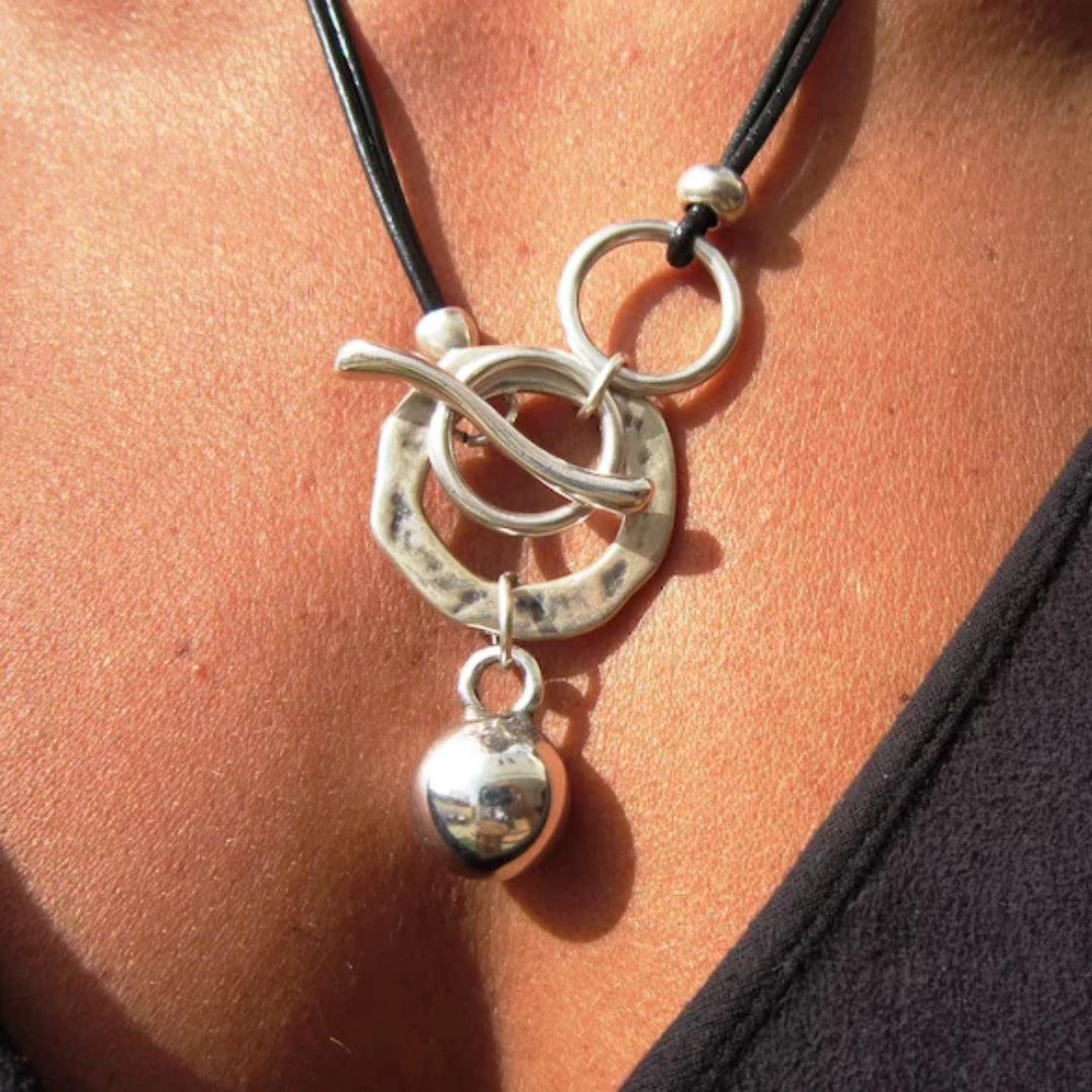 Graciela | Vintage silver necklace