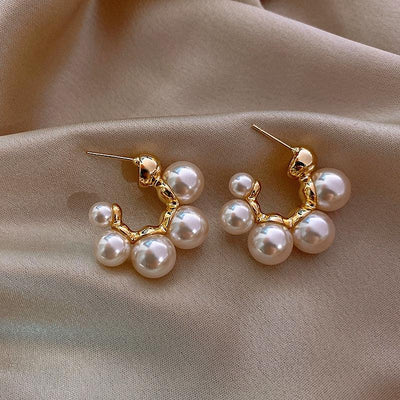 Perla | Elegant pearl earrings