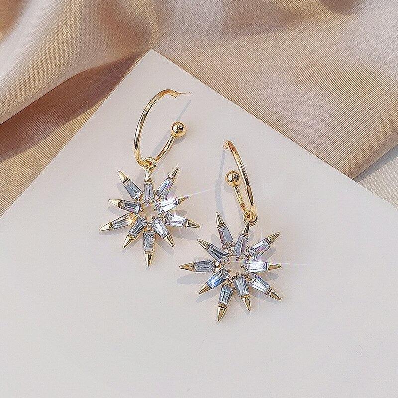 Karla | Star Earrings in Gold and Silver