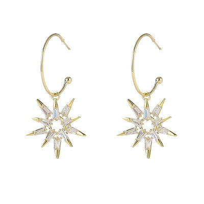 Karla | Star Earrings in Gold and Silver