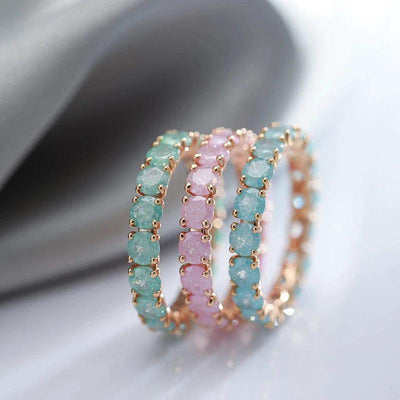 Rubí | Ring with round gold stone