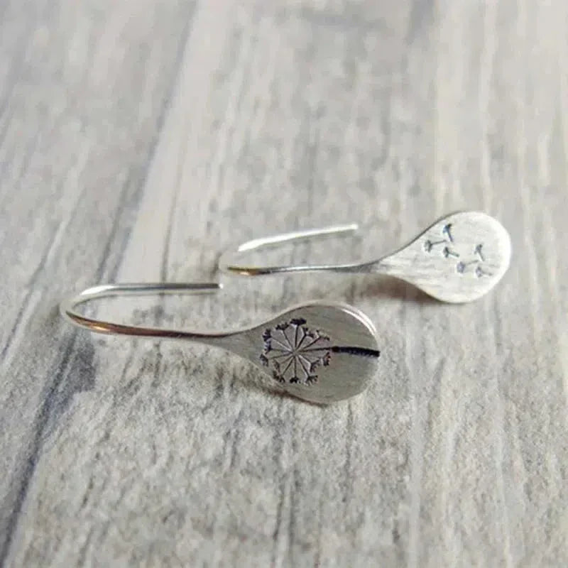 Elena | Dandelion earrings in 925 sterling silver