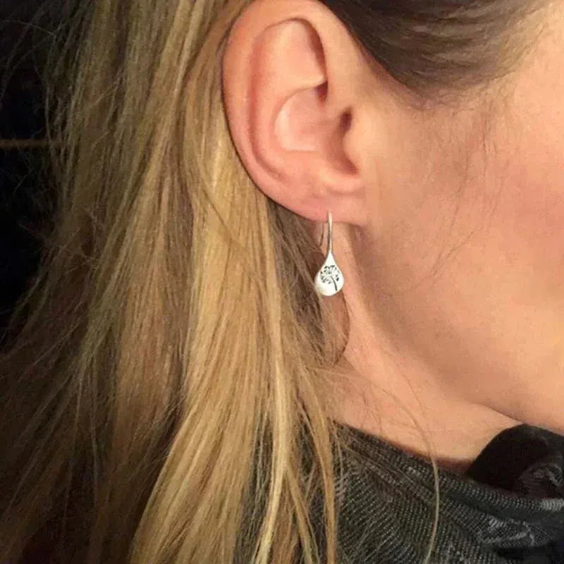 Elena | Dandelion earrings in 925 sterling silver