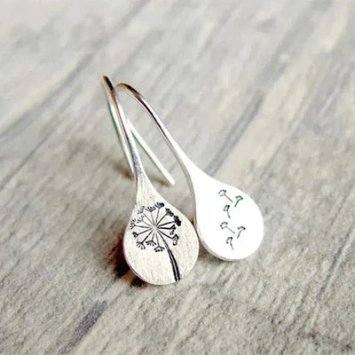 Elena | Dandelion earrings in 925 sterling silver