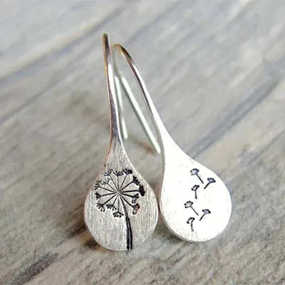 Elena | Dandelion earrings in 925 sterling silver