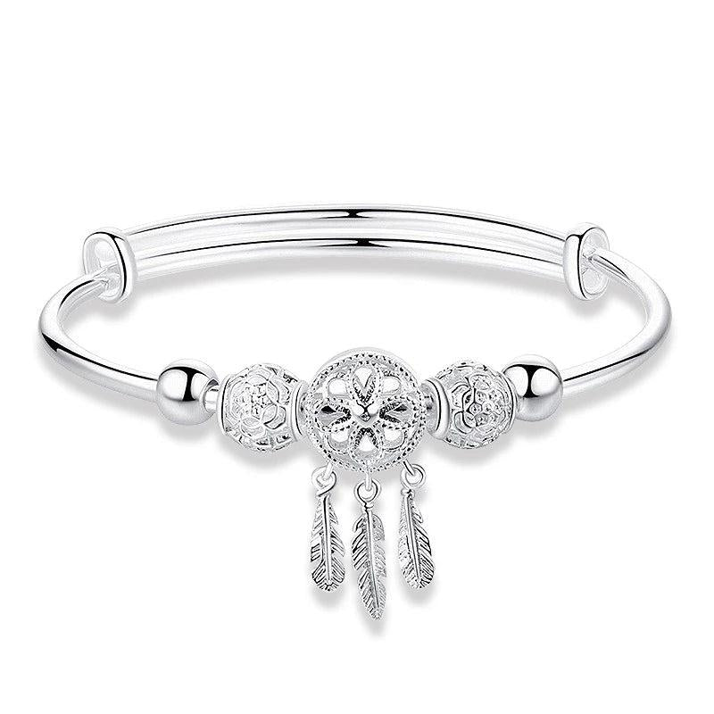 Carmen | Adjustable 925 silver dreamcatcher bracelet