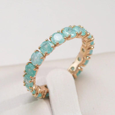 Rubí | Ring with round gold stone