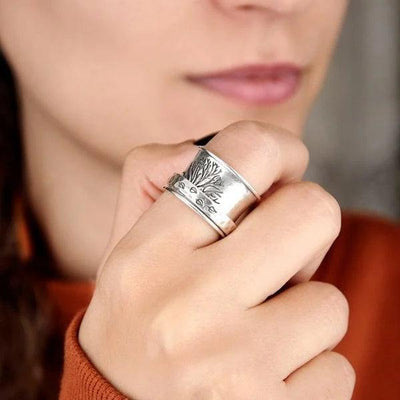 Yadira | Tree of Life Spinning Meditation Ring