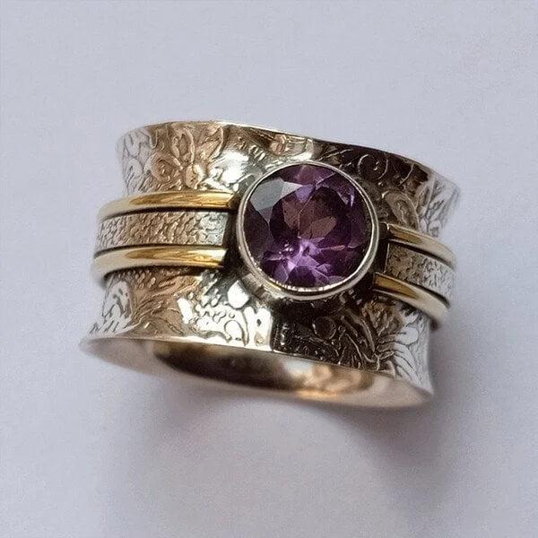 Alba | Bohemian Crystal Meditation Ring