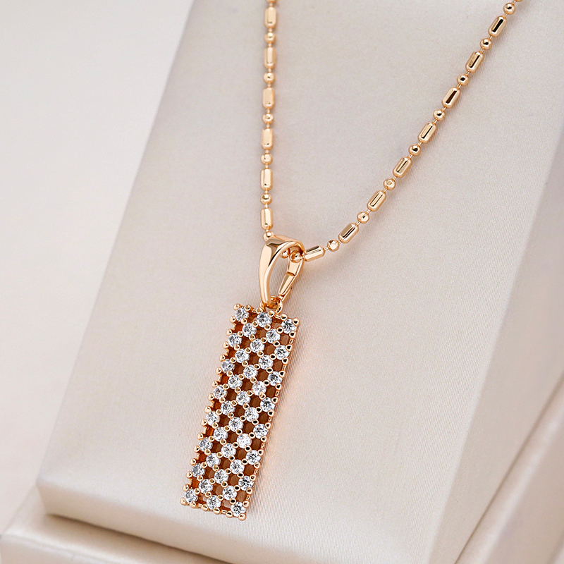 Juana | Gold-plated zircon necklace