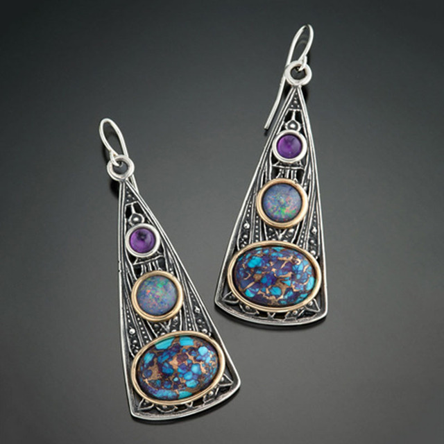 Belinda | Cosmic Boho Sterling Silver Earrings