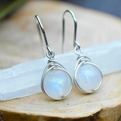 Gabriela | Moonstone dangle earrings