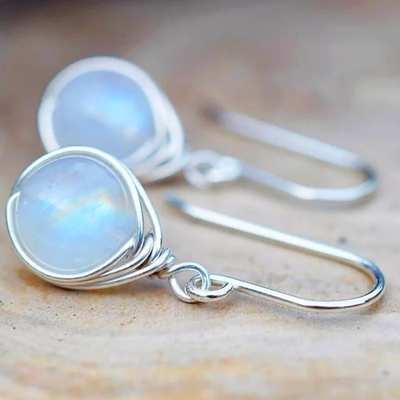Gabriela | Moonstone dangle earrings