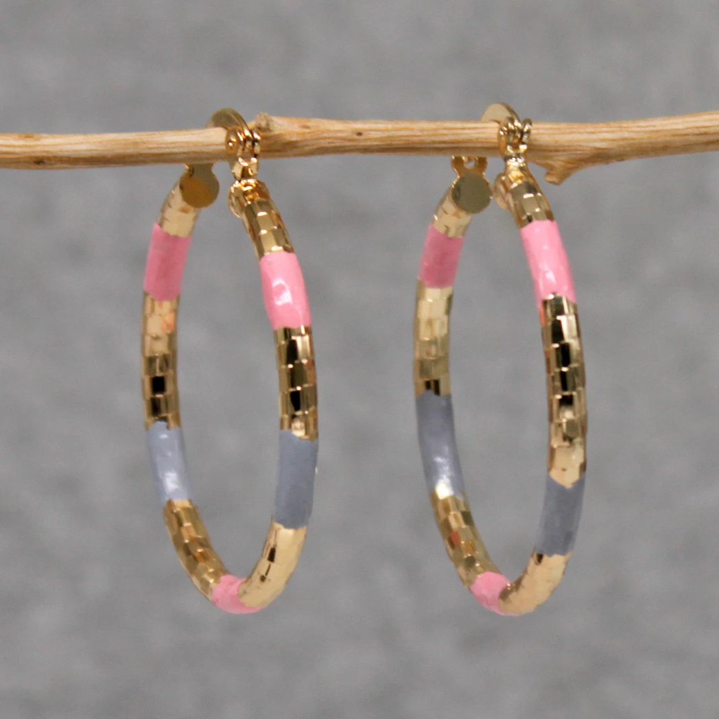 Cecilia | Luxury vintage gold earrings