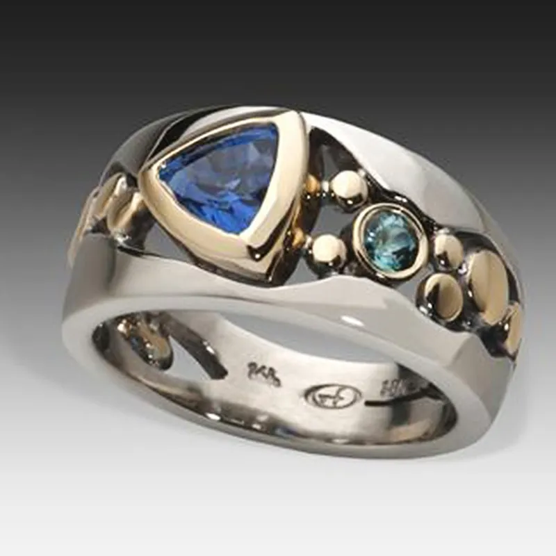 Sandra | Blue vintage ring
