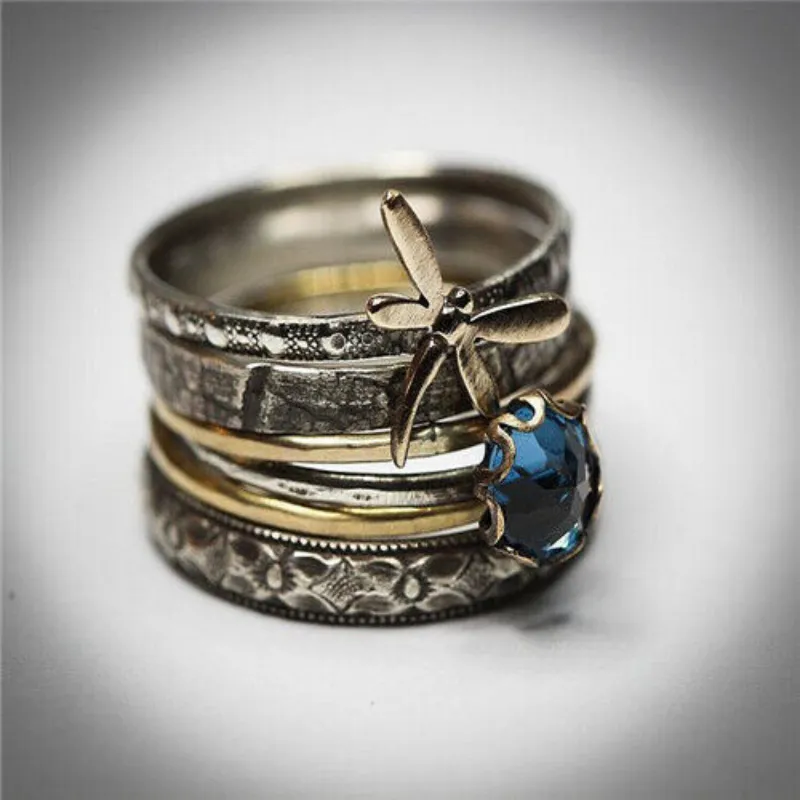 Nélida | Vintage Libelle Ring