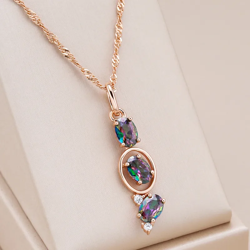 Natividad | Elegant multi-colored necklace