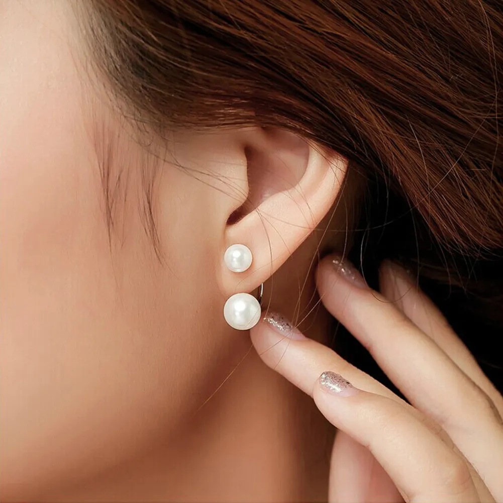 Romina | Elegant pearl earrings