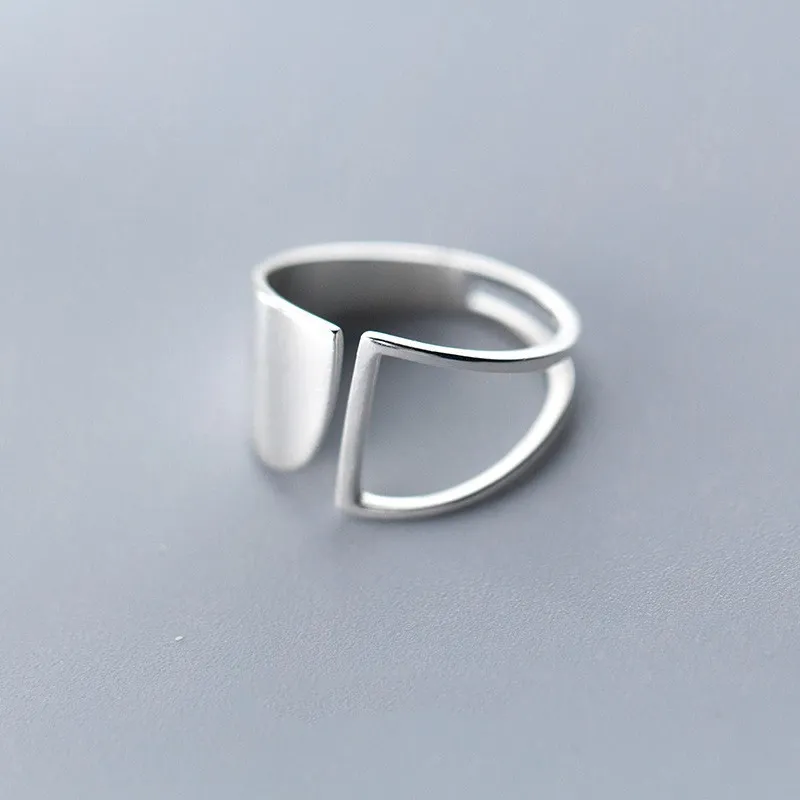 Jazmín | Vintage two-layer silver ring