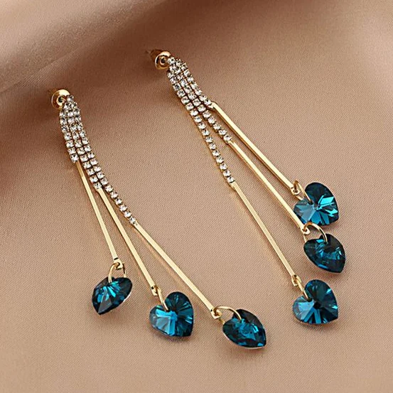 Zulema | Elegant rain earrings