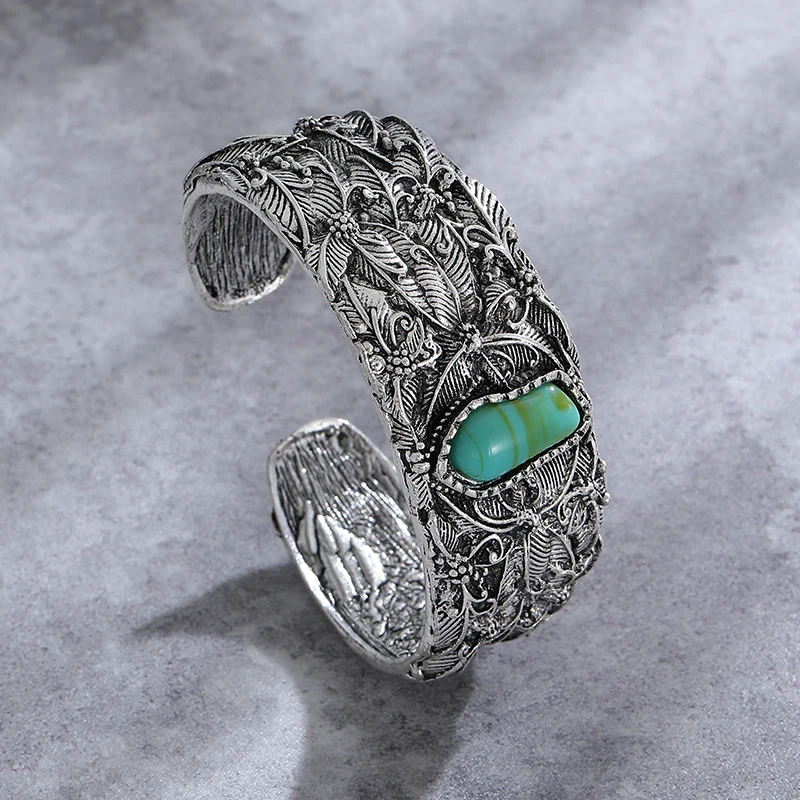 Luisa | Vintage turquoise stone bracelet