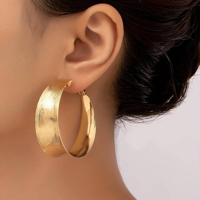Karen | Golden bohemian earrings