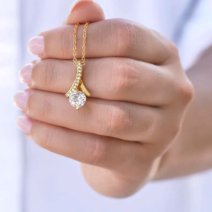 Jazmín | Vintage gold zirconia necklace