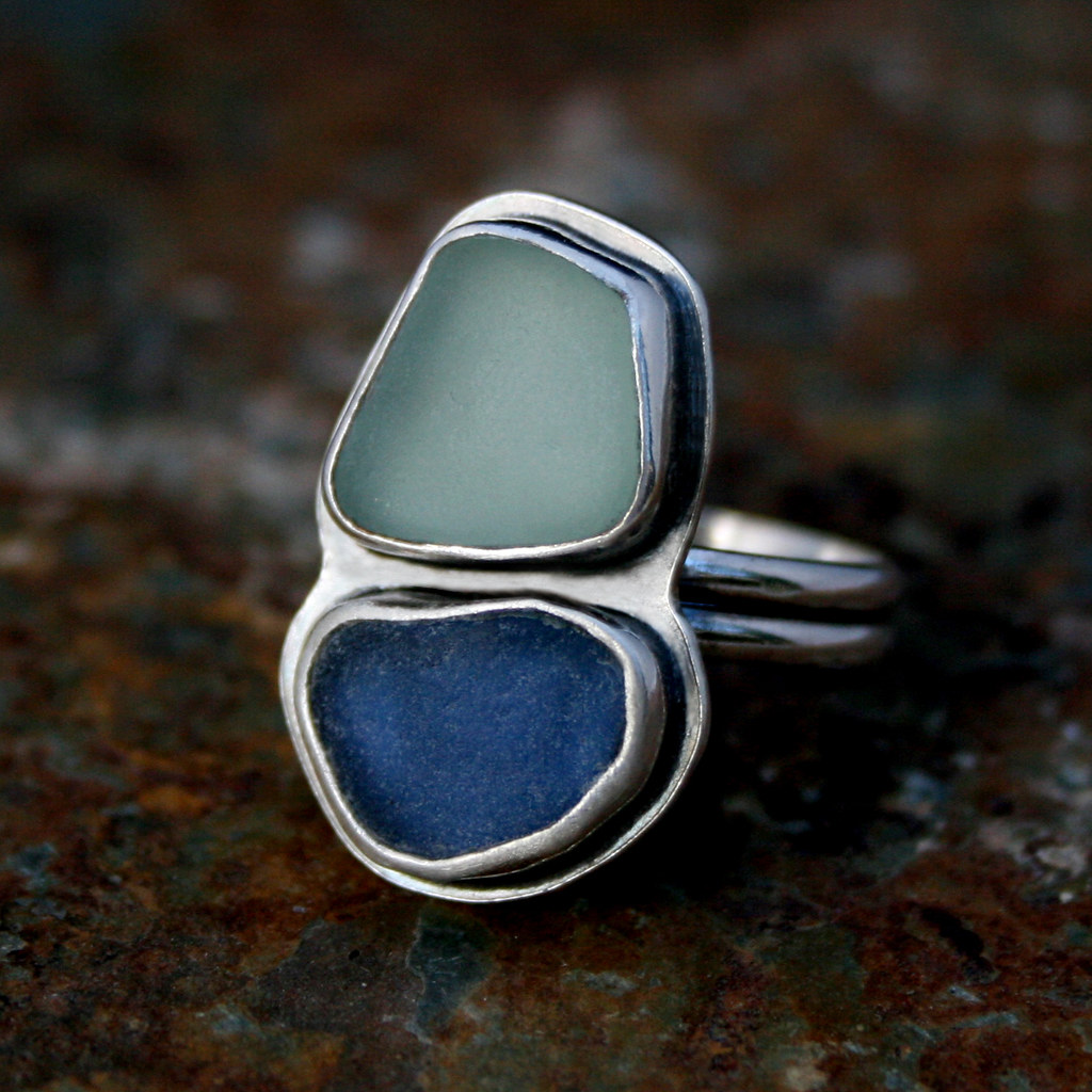 Karina | Vintage silver Stein ring