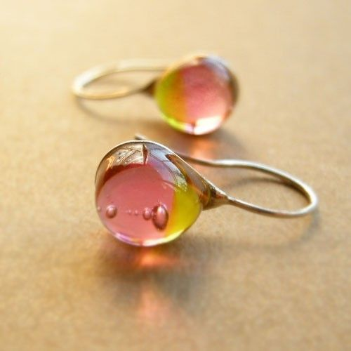 Nayla | Vintage Warm Crystal Dangle Earrings