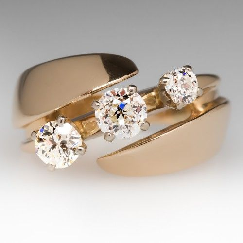 Miranda | Vintage zirconia open ring