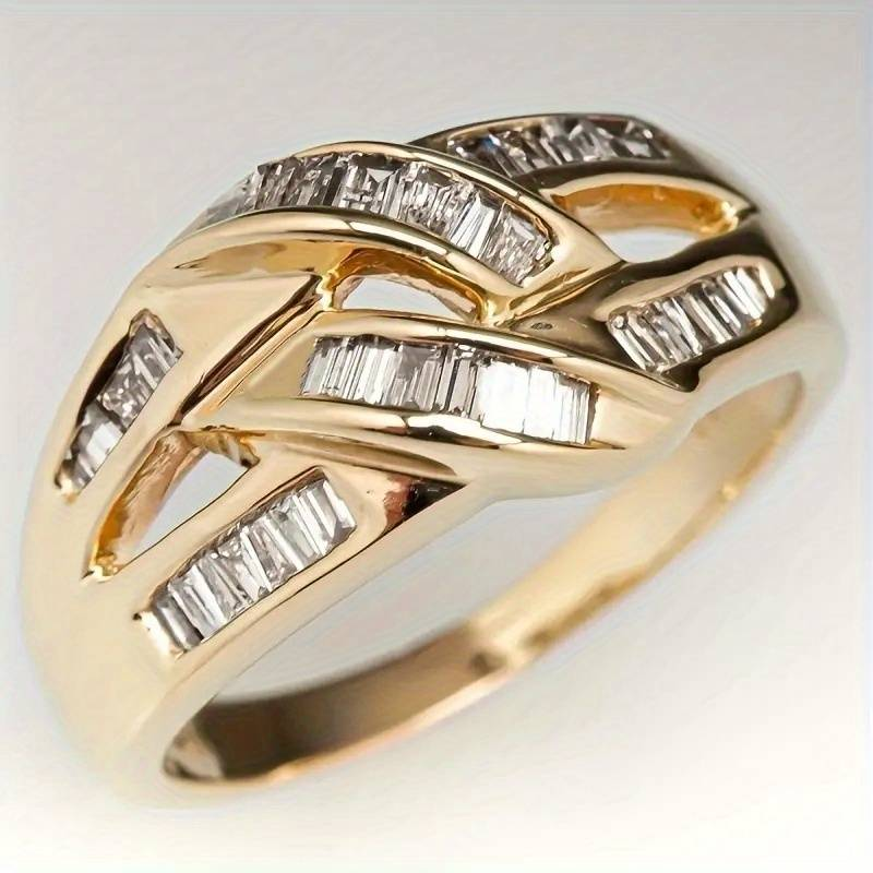 Verónica | Vintage irregular shiny ring