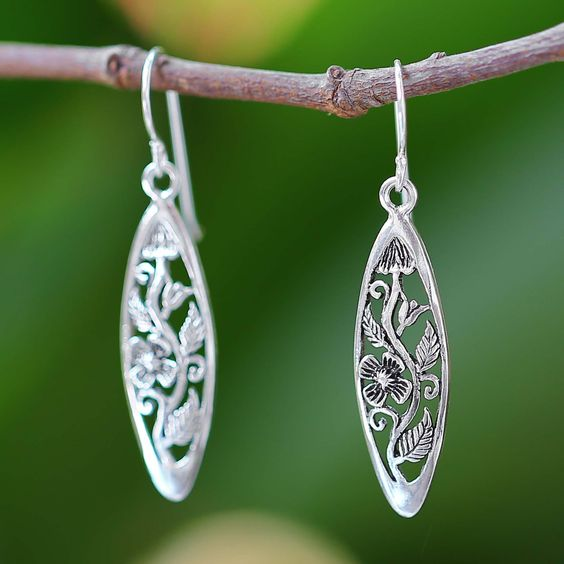 Soledad | Vintage hollow dangling earrings
