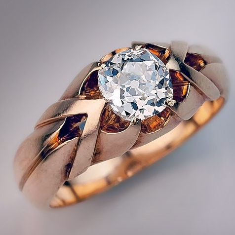 Teresa | Vintage crystal rose ring