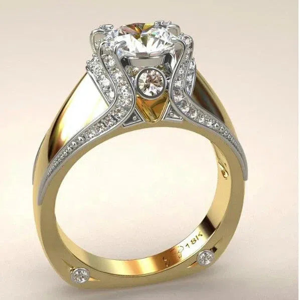 Marcia | Gold ring with a vintage look