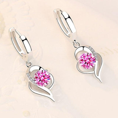 Patricia | Silver zirconia earrings