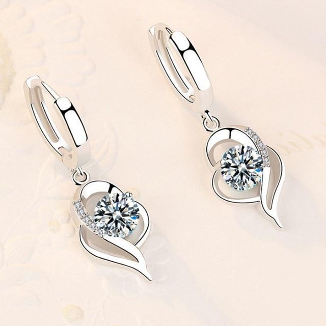 Patricia | Silver zirconia earrings