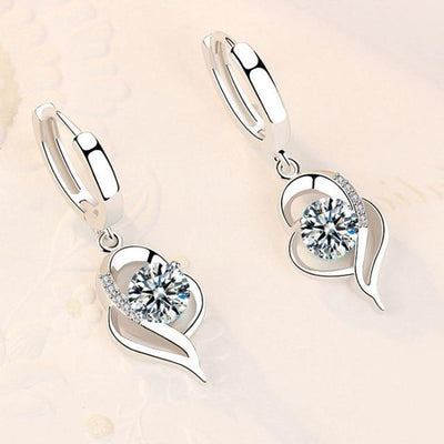 Patricia | Silver zirconia earrings